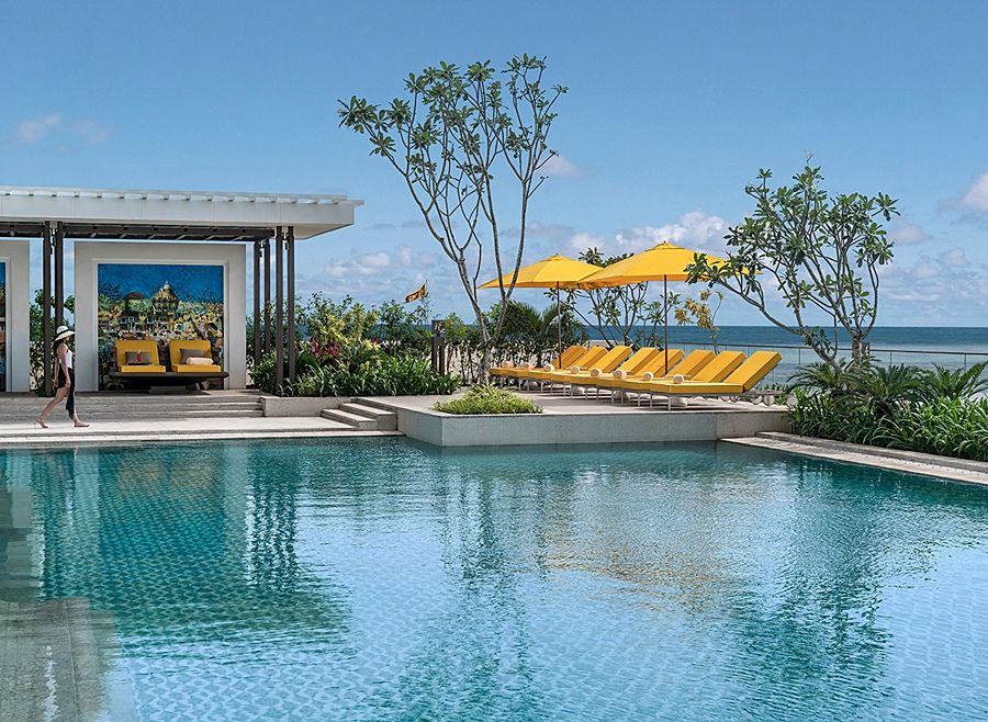 Shangri-La โคลอมโบ ภายนอก รูปภาพ The pool at the Westin Maldives