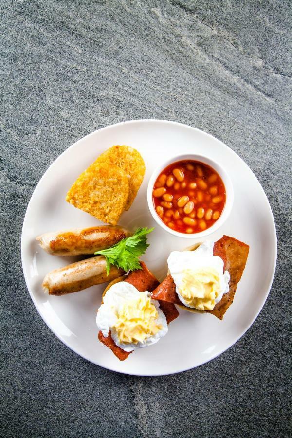Shangri-La โคลอมโบ ภายนอก รูปภาพ English breakfast