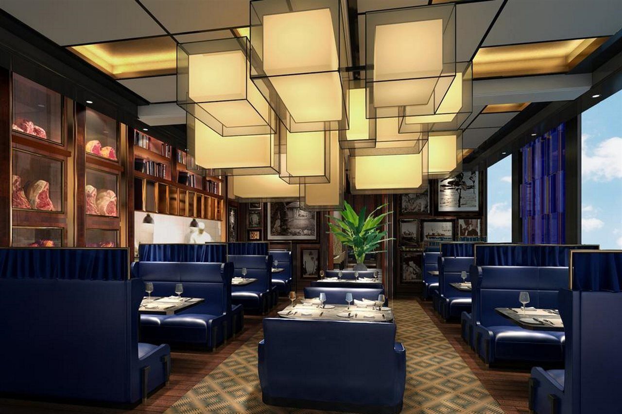 Shangri-La โคลอมโบ ภายนอก รูปภาพ Interior of a restaurant
